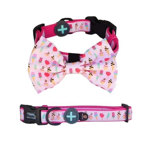 [15% OFF] Moo   Twig Sweet Treat Bow Tie Collar