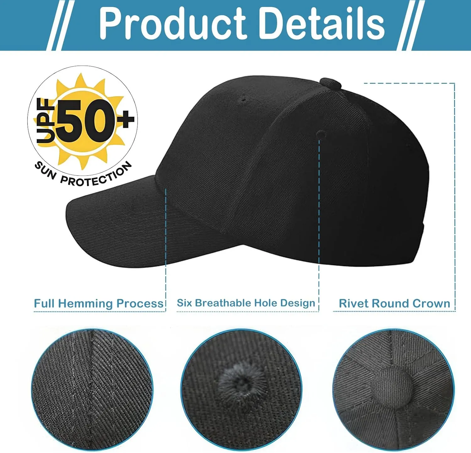 20 Pack Baseball Cap Blank Trucker Hats Bulk Wholesale Hats Adjustable Plain for Men Women