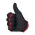 BILTWELL MOTO GLOVES BLACK/RED