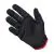 BILTWELL MOTO GLOVES BLACK/RED
