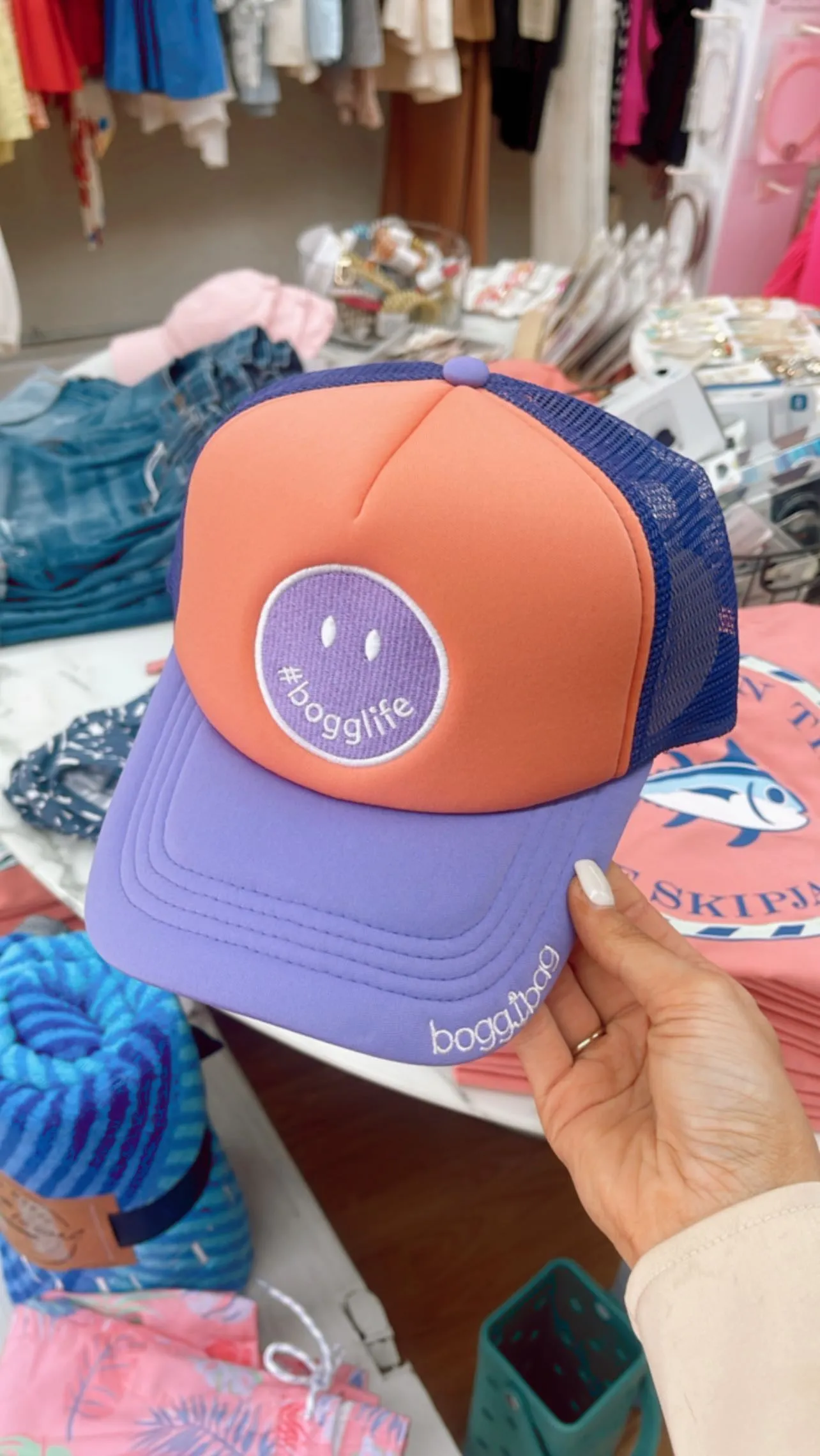 Bogg Bag Trucker Hat - Lilac