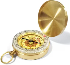 Camping Survival Compass for Hiking, Kids, Camping Hunting, Outdoor Military Navigation Tool