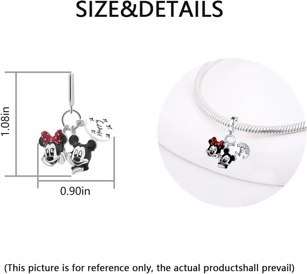 Cartoon Spider Hero Charm for Bracelets and Necklaces Heart Cat Flower 925 Sterling Silver Bead Charms Mother Birthday Jewelry Gift for Women