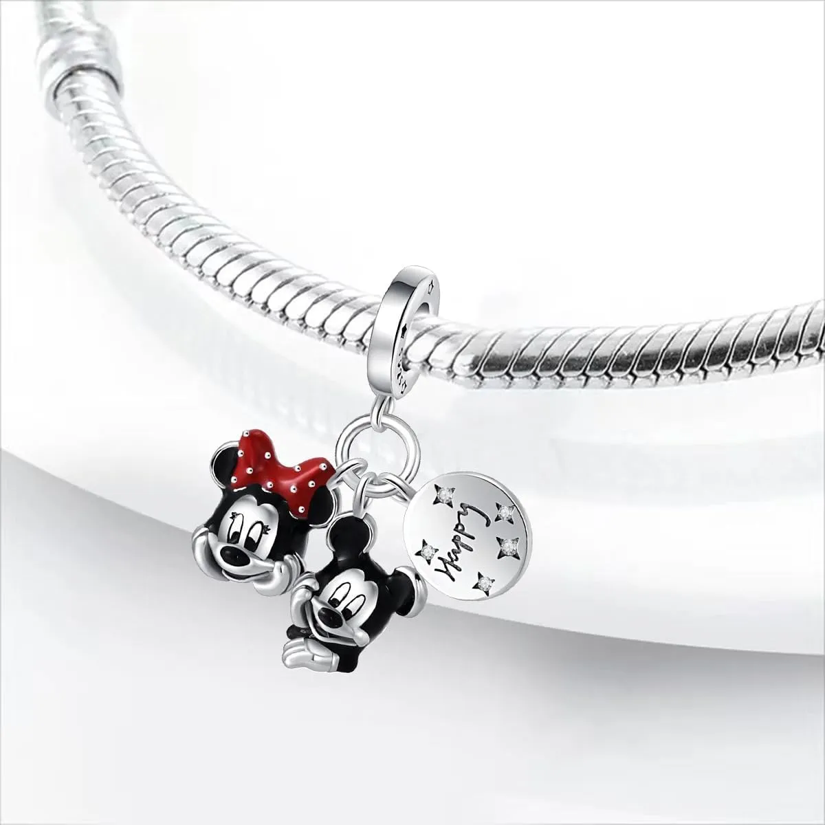 Cartoon Spider Hero Charm for Bracelets and Necklaces Heart Cat Flower 925 Sterling Silver Bead Charms Mother Birthday Jewelry Gift for Women
