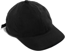 Croogo Flat Bill Cap Classic Corduroy Baseball Cap for Men Women Dad Hat 6 Panel Flat Brimmed Camper Hats Visor Sports Cap