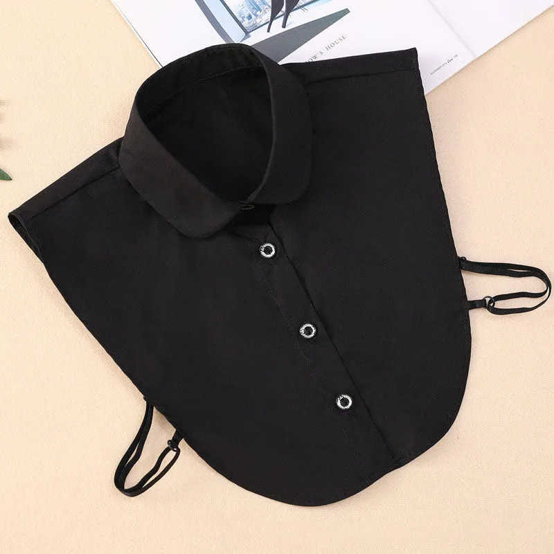Crystal Fake Collar Blouse