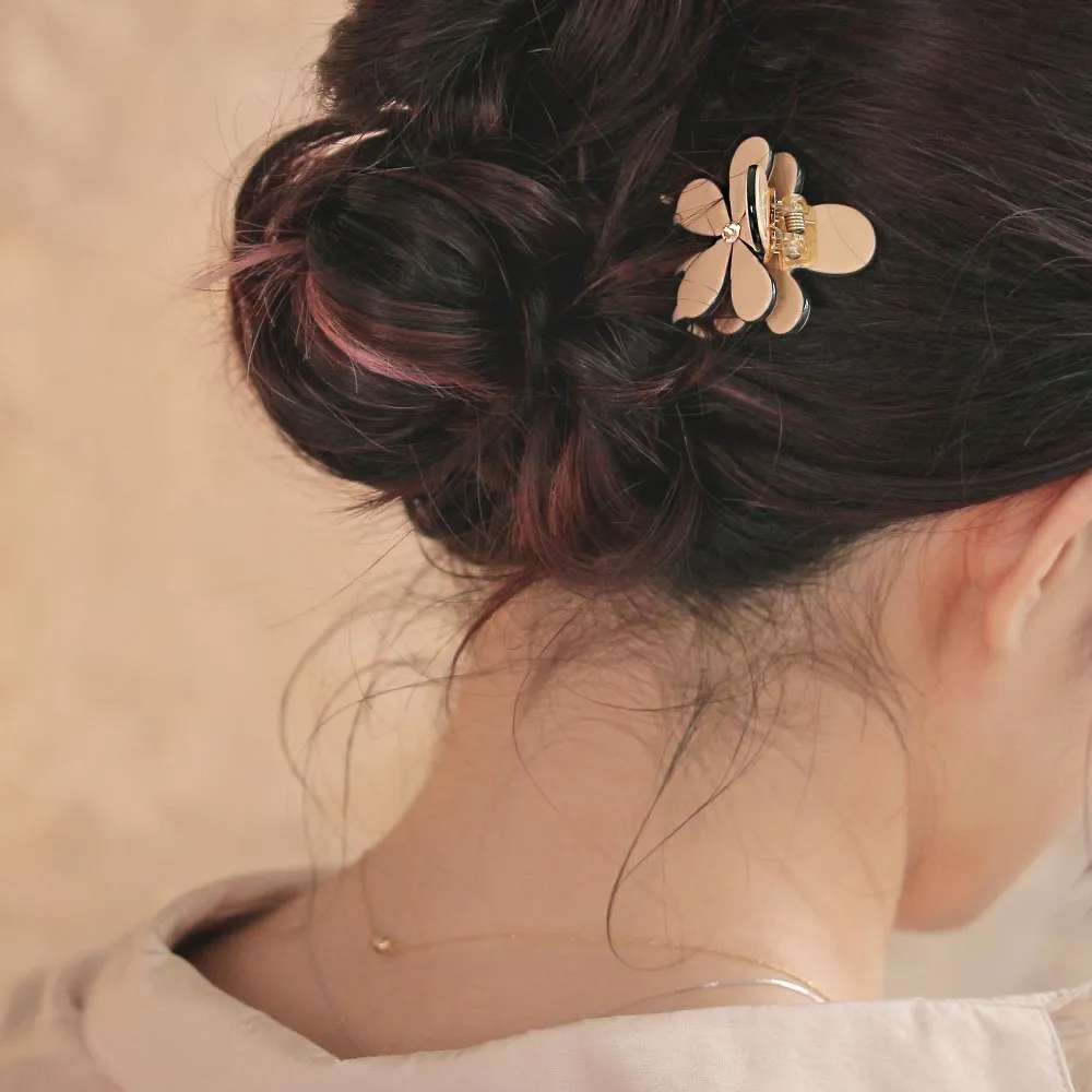 Flower Shaped Hair Clip