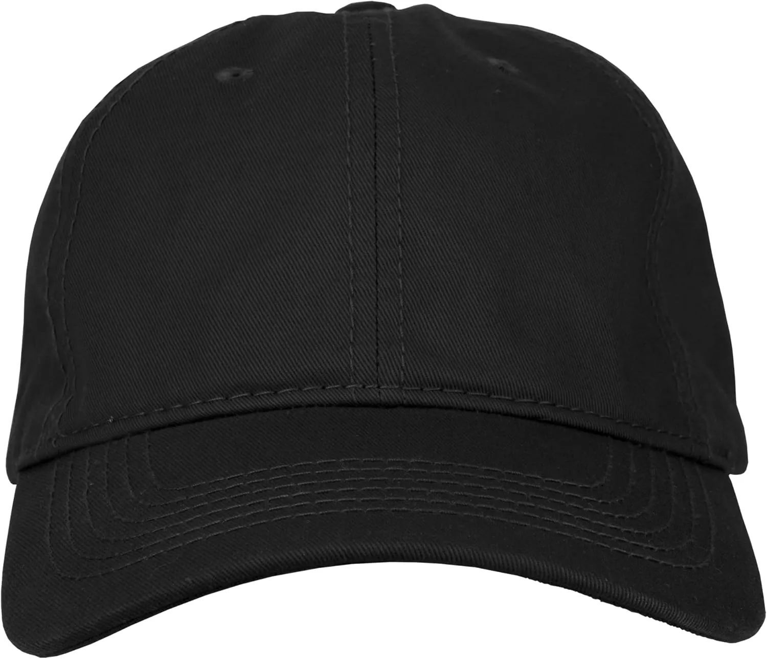 Gelante Cotton Twill Washed Unstructure Baseball Cap - Adjustable Blank Hat for Men Women - Wholesale Bulk Lot of 6 Pack