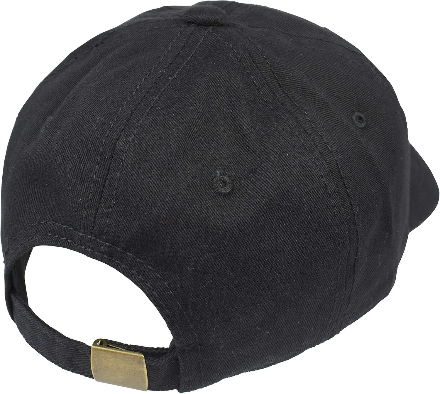 Gelante Cotton Twill Washed Unstructure Baseball Cap - Adjustable Blank Hat for Men Women - Wholesale Bulk Lot of 6 Pack
