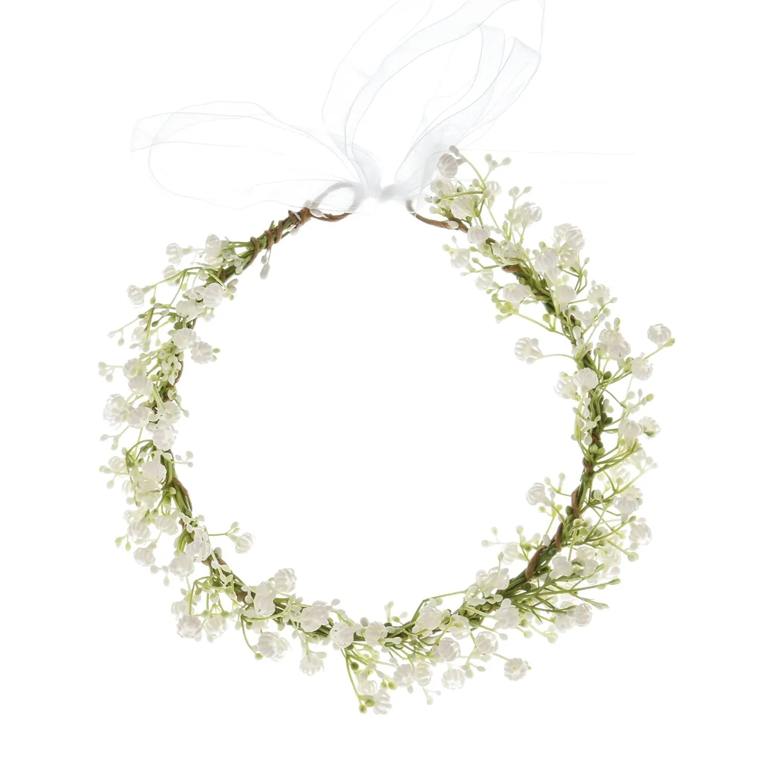 Girl Flower Crown Floral Crown Women Floral Headband Flower Headpiece Wedding Party Wreath Hair Accessories