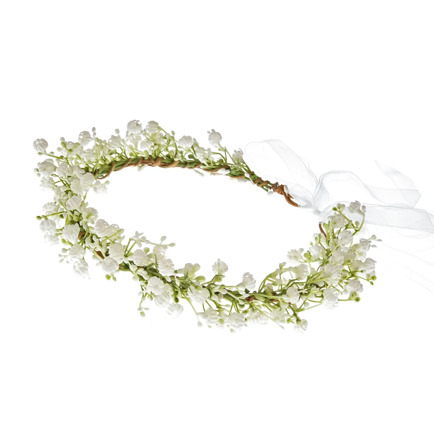 Girl Flower Crown Floral Crown Women Floral Headband Flower Headpiece Wedding Party Wreath Hair Accessories