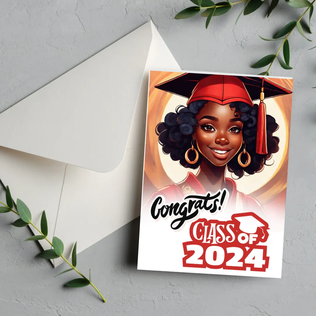 Grad Melanin greeting cards (Individual cards)