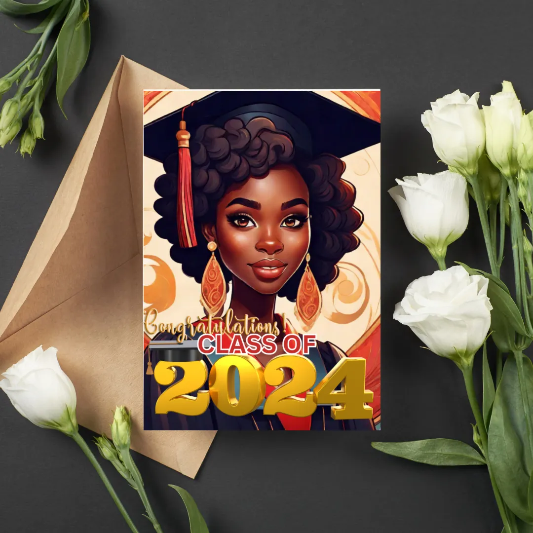 Grad Melanin greeting cards (Individual cards)