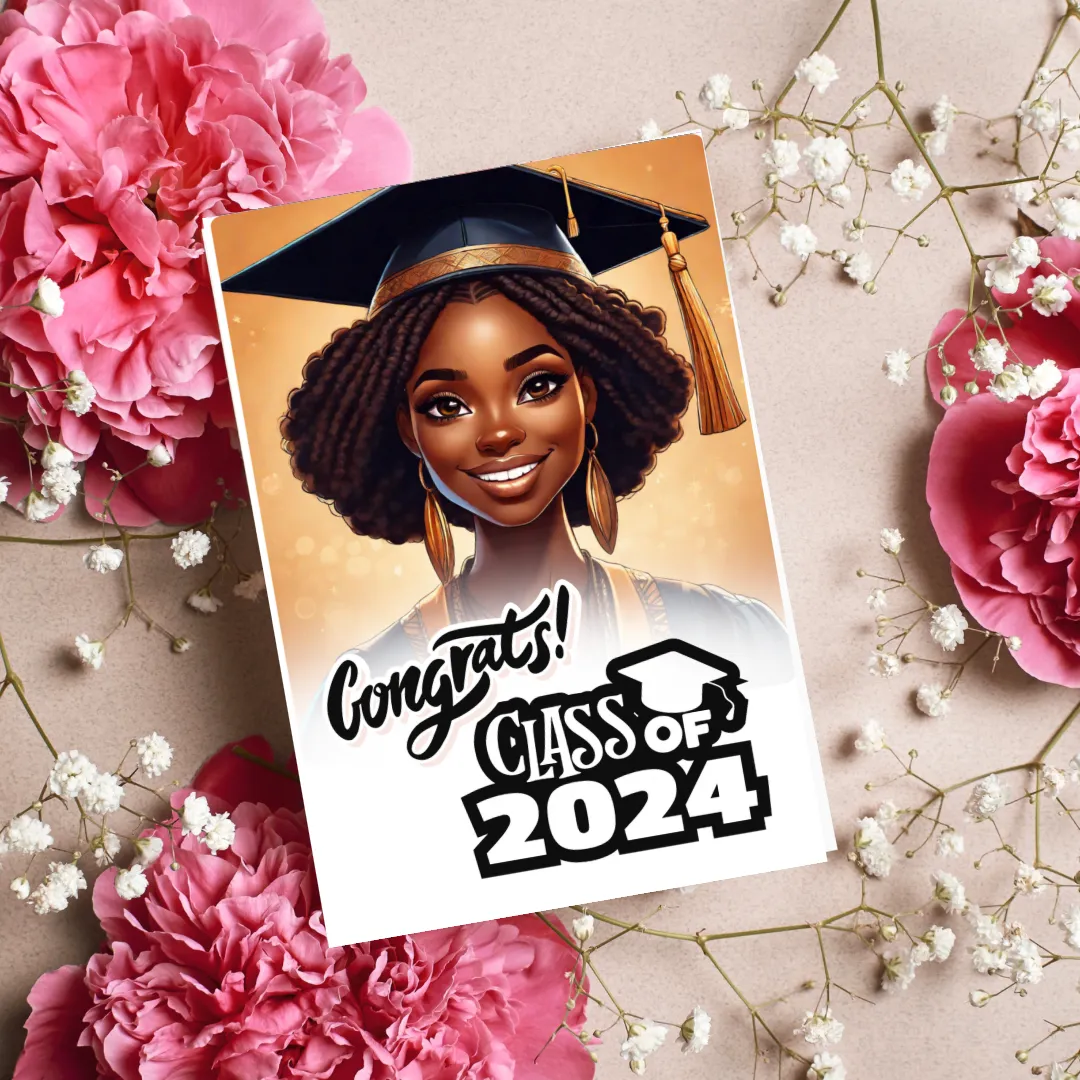 Grad Melanin greeting cards (Individual cards)