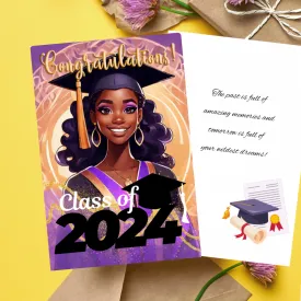 Grad Melanin greeting cards (Individual cards)