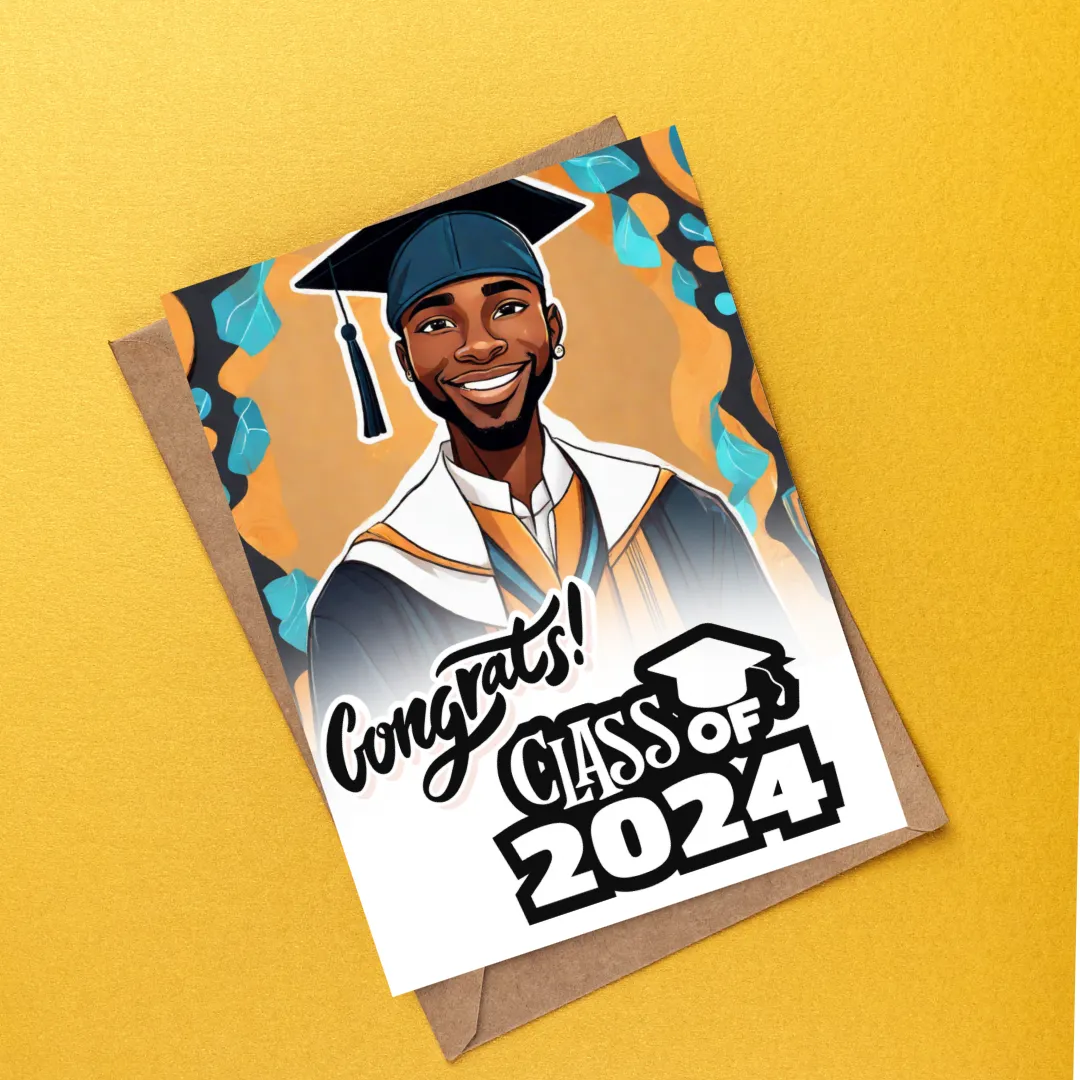 Grad Melanin greeting cards (Individual cards)