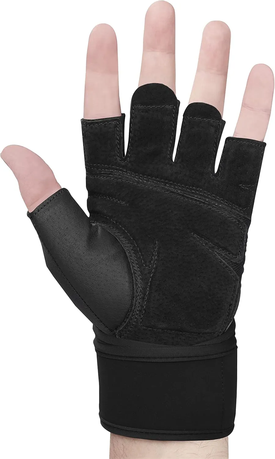 Harbinger Training Grip Wristwrap Weight Lifting Gloves, Unisex