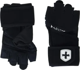 Harbinger Training Grip Wristwrap Weight Lifting Gloves, Unisex
