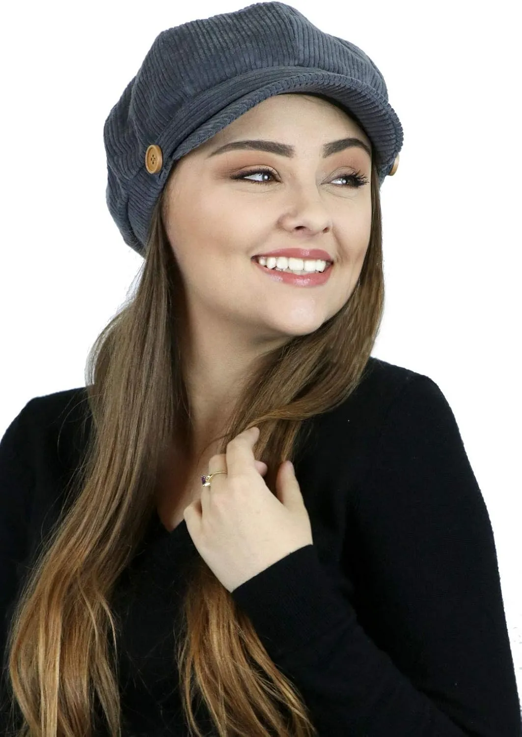 Hats Scarves & More Newsboy Cap for Women Cabbie Hat Cancer Headwear Chemo Head Coverings Brianna