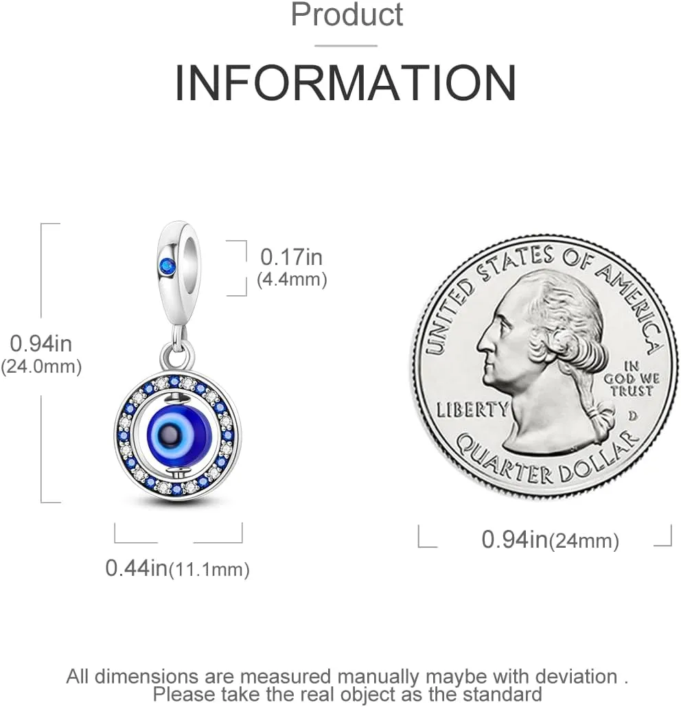 HONGRUI 925 Sterling Silver Charms for Bracelets and Necklaces Cat Cross Sunflower Sunshine Birthday Pendant Bead Charm for Women Jewelry Gift