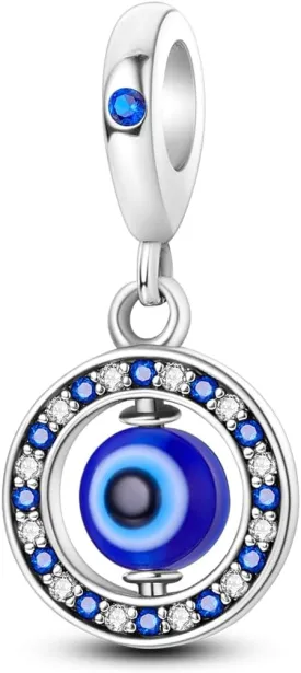 HONGRUI 925 Sterling Silver Charms for Bracelets and Necklaces Cat Cross Sunflower Sunshine Birthday Pendant Bead Charm for Women Jewelry Gift