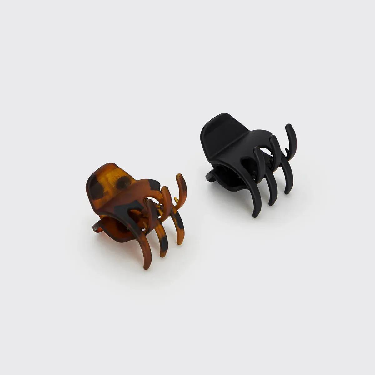 kitsch Eco-Friendly Medium Claw Clips 2pc set - Black