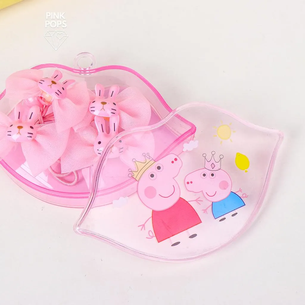 Lip Shaped Hair Accessories Box