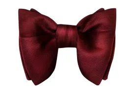 Maroon Grossgrain Evening Bow Tie - The Butterfly