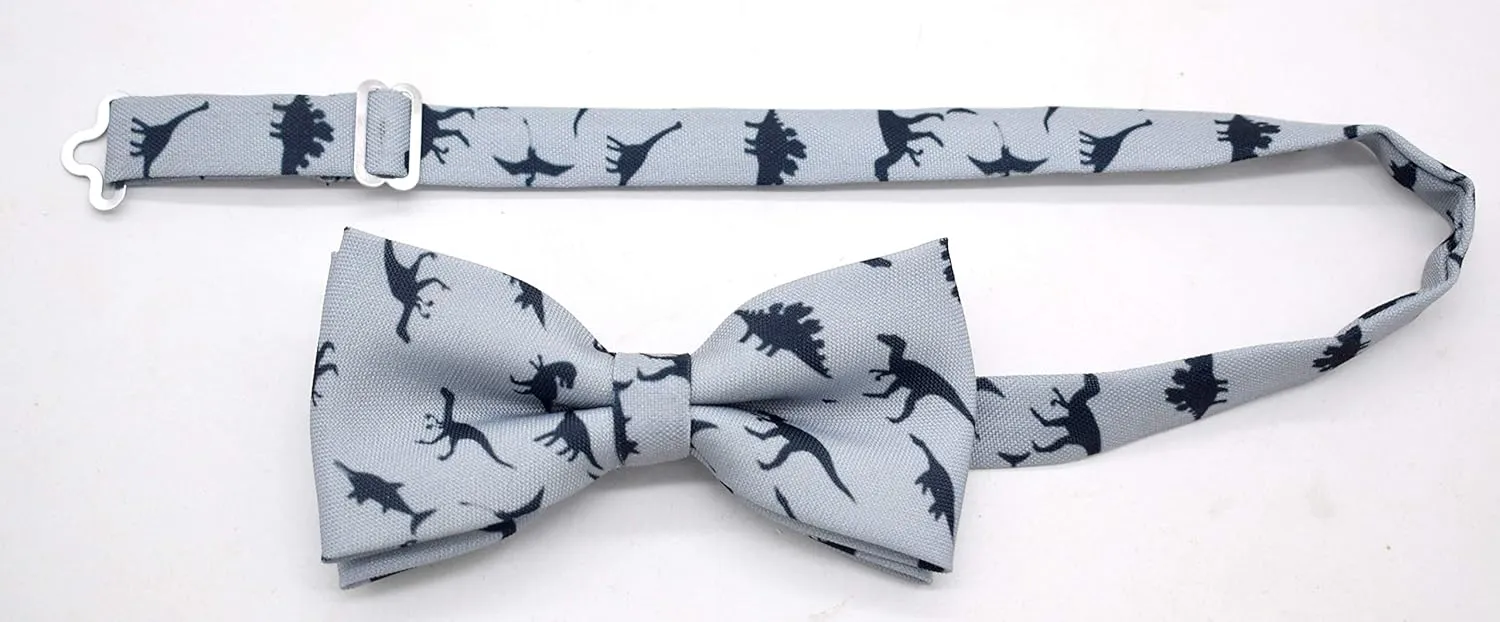 Mens Bow Tie Handmade Pre-Tied Fun Pattern Bow Ties for Men