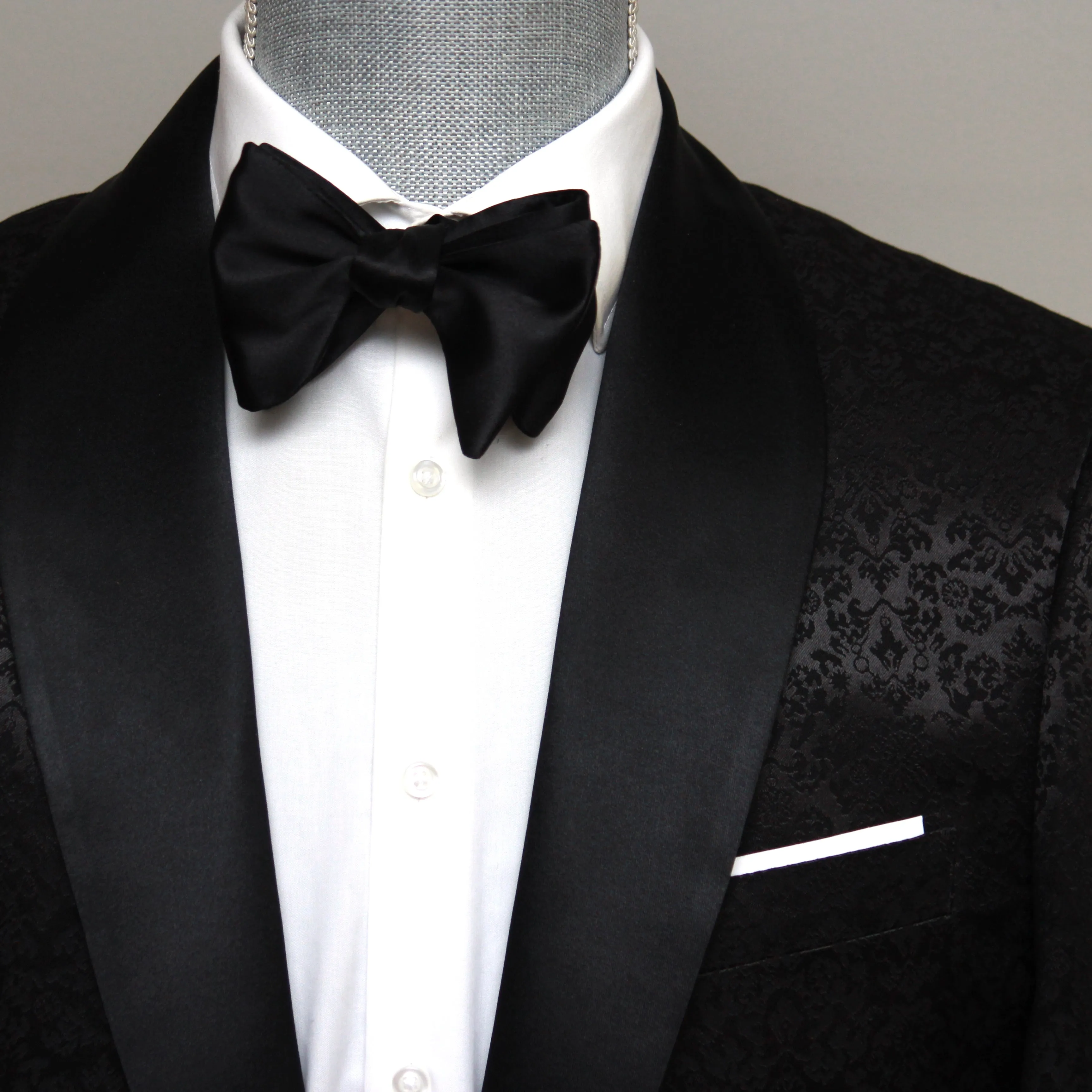 Men's Small Silk Bow Tie