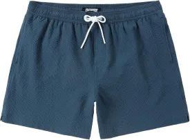 Men's Swim Shorts 5 inch Seersucker Swimming Trunks for Men Swim Suits Beach Shorts