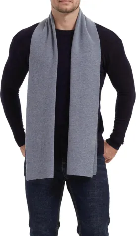 Mens Winter Scarf Soft Warm Long Cashmere Scarf Long Stylish Solid Color Scarves for Men