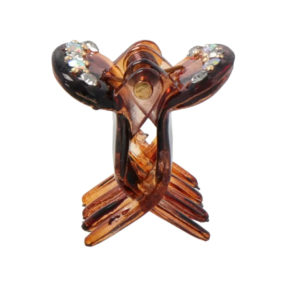Mini Rhinestone Hair Clip