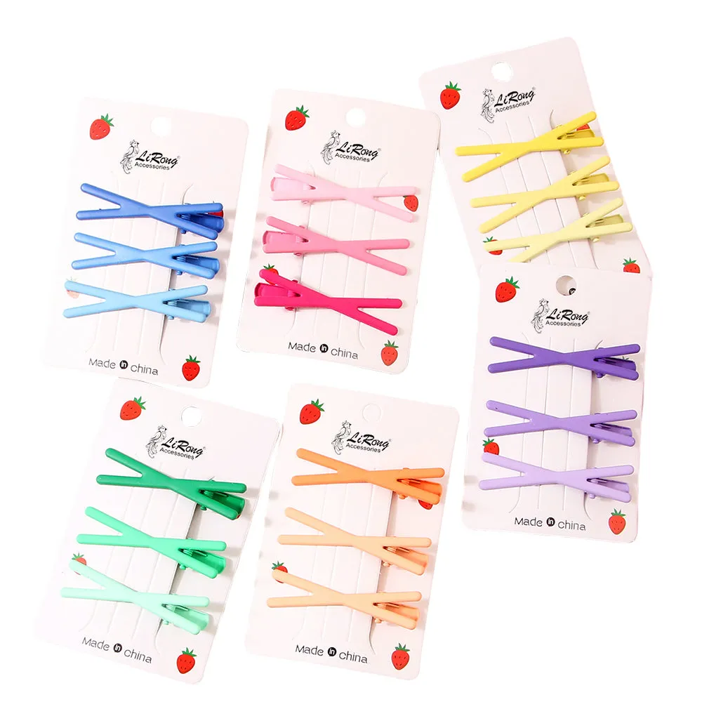 No Crease Hair Clips  Duck Bill Clips Alligator Hair Barrettes for Salon Hairstyle Hairdressing Bangs Waves Woman Girl Makeup Application