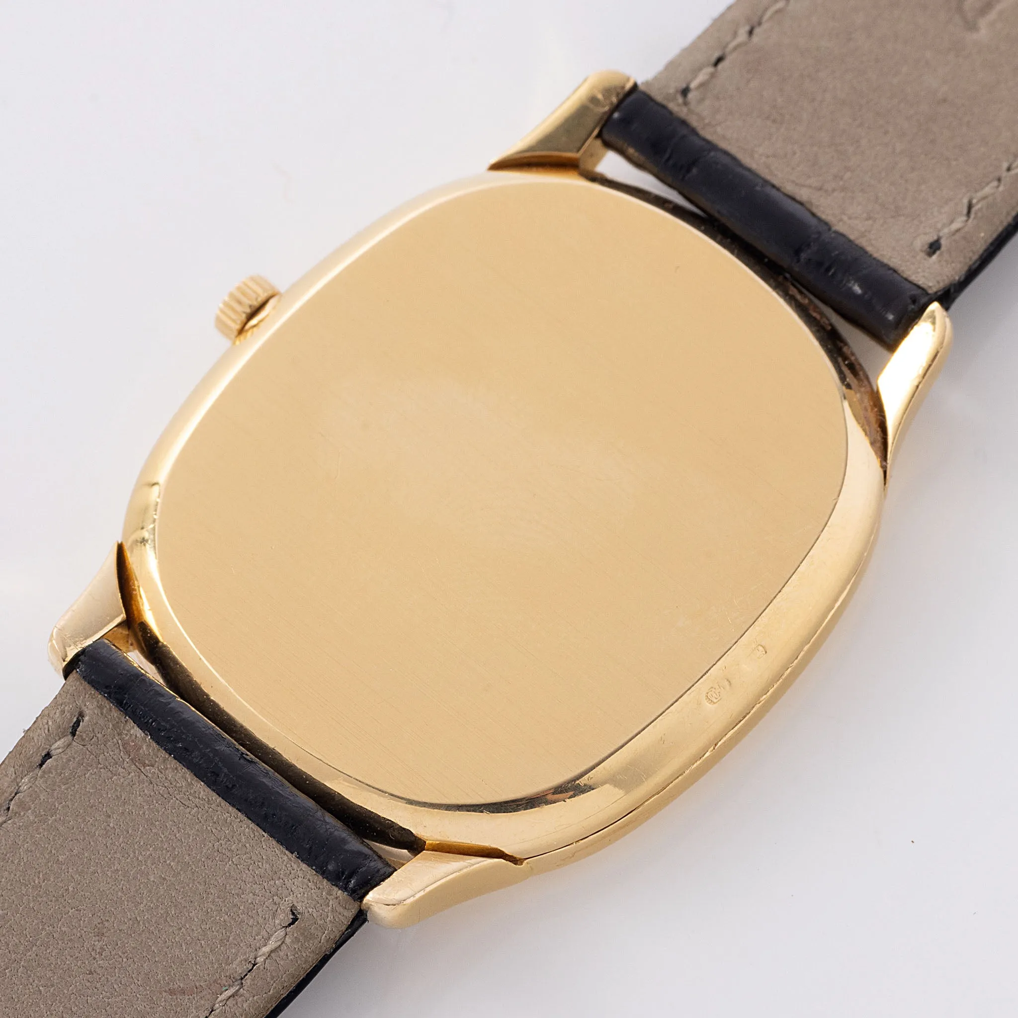 Patek Philippe Golden Ellipse Ref. 3838/1 Beyer Double-Signed with Blue Dial