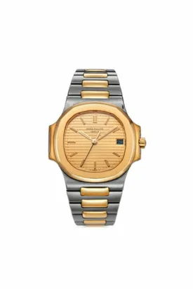 patek philippe nautilus 3800/1 two-tone vintage watch