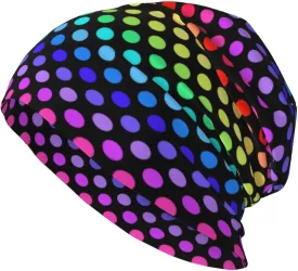 Rainbow Pride Hat,Chemo Headwear for Women for Slouchy Beanie Hat Skull Cap Cancer Headwear Accessories for Women