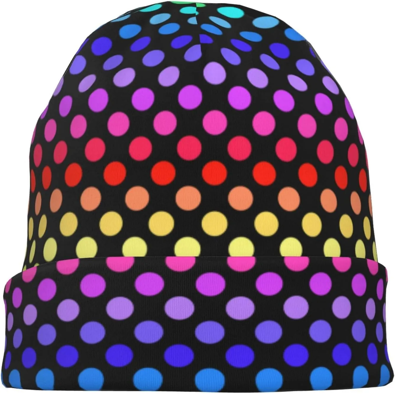 Rainbow Pride Hat,Chemo Headwear for Women for Slouchy Beanie Hat Skull Cap Cancer Headwear Accessories for Women