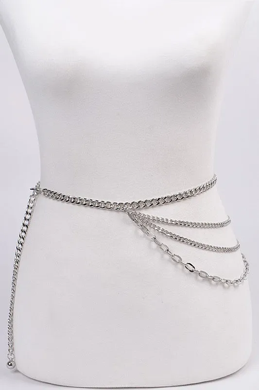 Savage Multi Strand Chain Belt