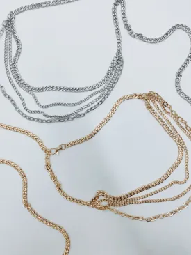 Savage Multi Strand Chain Belt