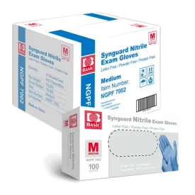 Synguard Nitrile Exam Gloves 10 Bxs-case  Medium