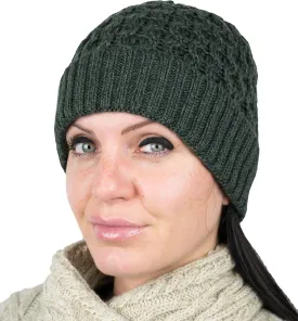 Unisex Beanie 100% Merino Wool Hat Soft and Warm Winter Hat