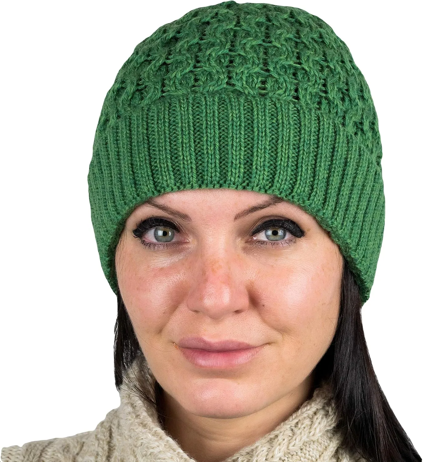 Unisex Beanie 100% Merino Wool Hat Soft and Warm Winter Hat