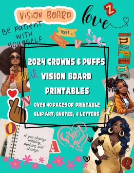 Vision Board Printable bundle