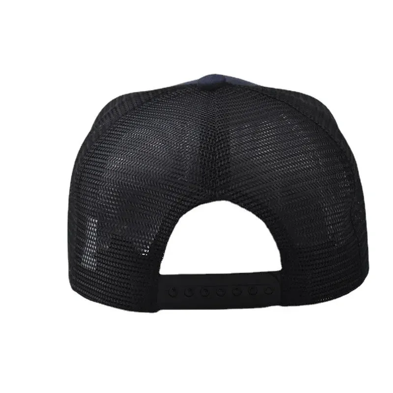 W Letter Cotton Trucker Cap