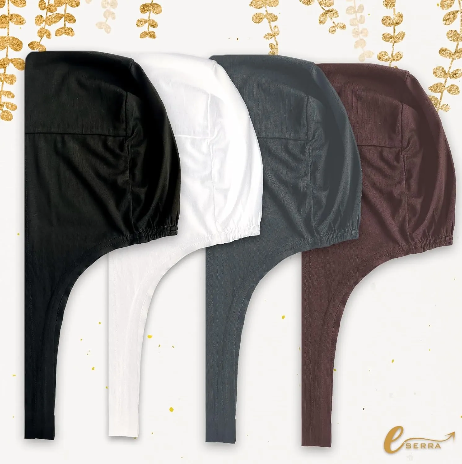 Women Under Scarf Hat Hijab Cap Islamic Hijab Undercap Hijab Bonnet Cap Muslim Inner Beanies Hat Underscarf Turban